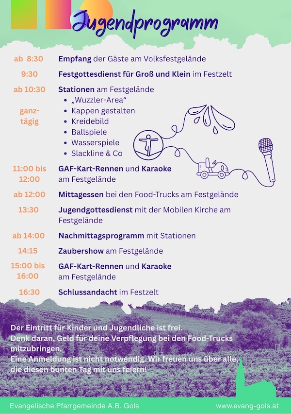 Jugendprogramm Gustav-Adolf-Fest 2025