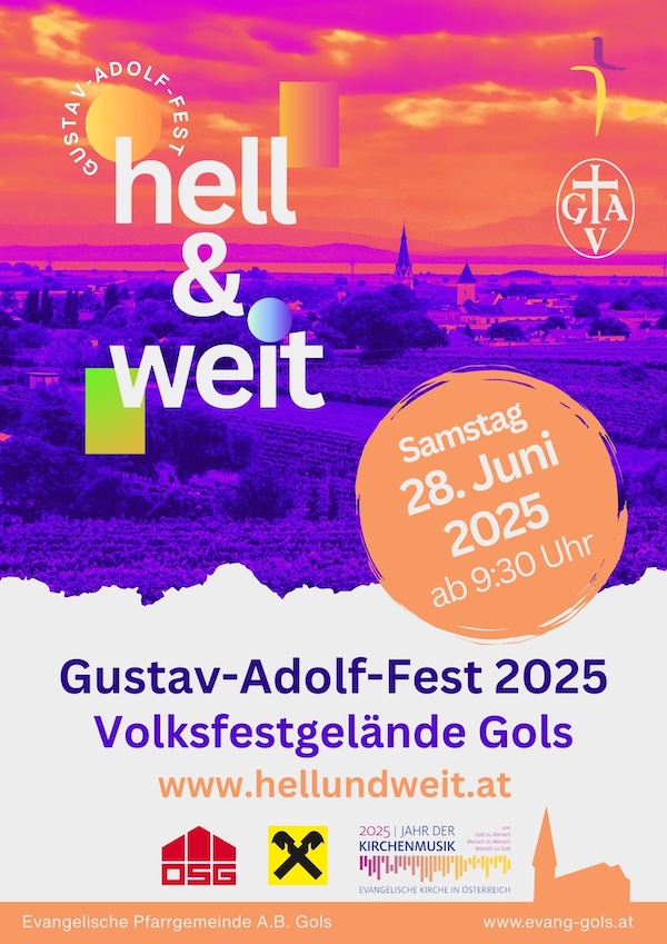 Plakat Gustav-Adolf-Fest 2025